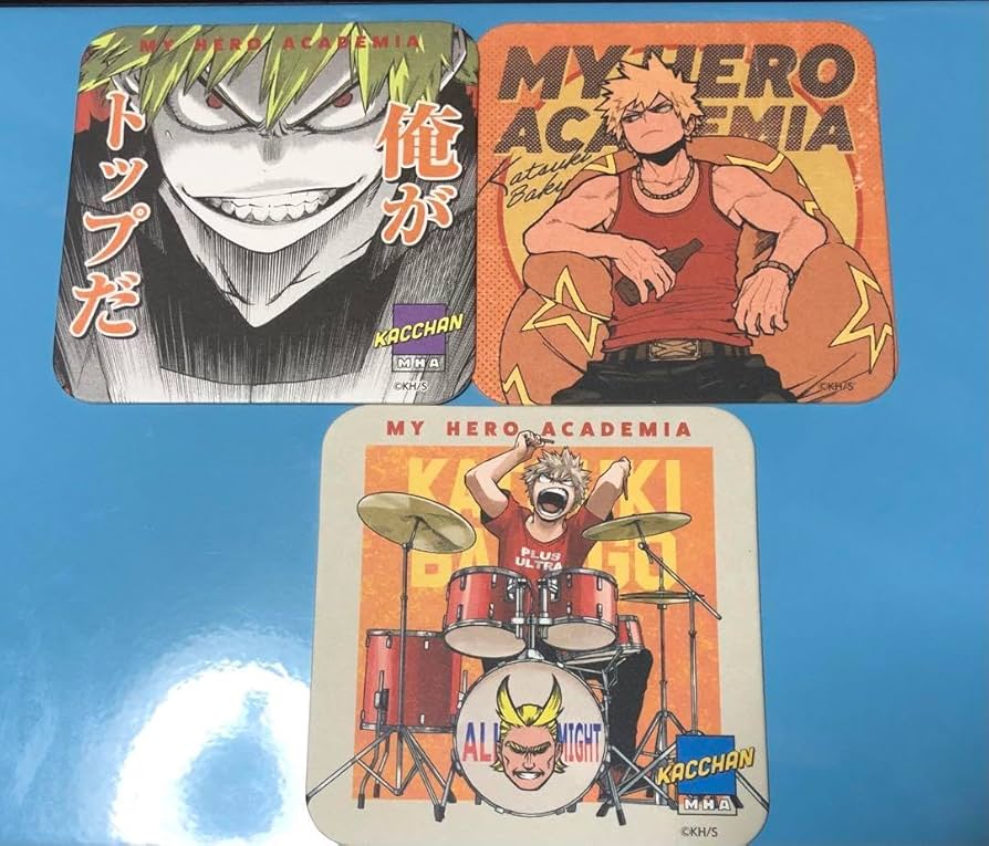 爆豪勝己 アートコースター 80枚 爆豪勝己 アートコースター 80枚 爆豪