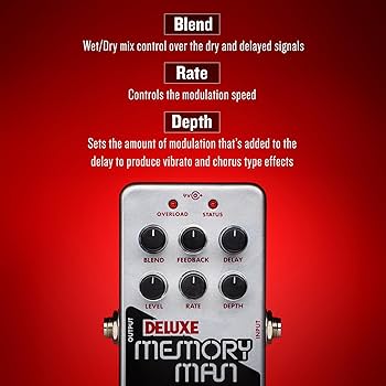 Amazon | electro-harmonix/Nano Deluxe Memory Man Analog Delay