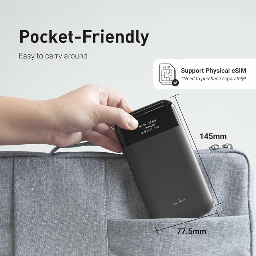 Amazon.com: GL.iNet GL-E750V2 (MUDI) 4G LTE Portable Wi-Fi Hotspot