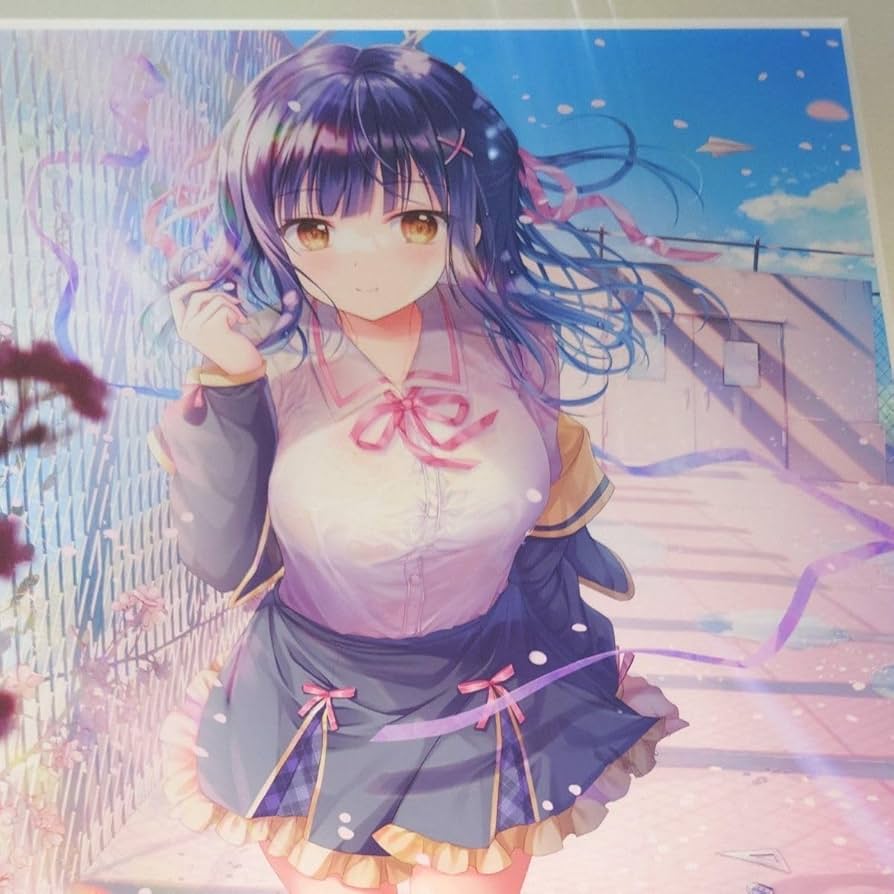 karory先生直筆サイン入り メイドさん複製原画 karory先生直筆サイン