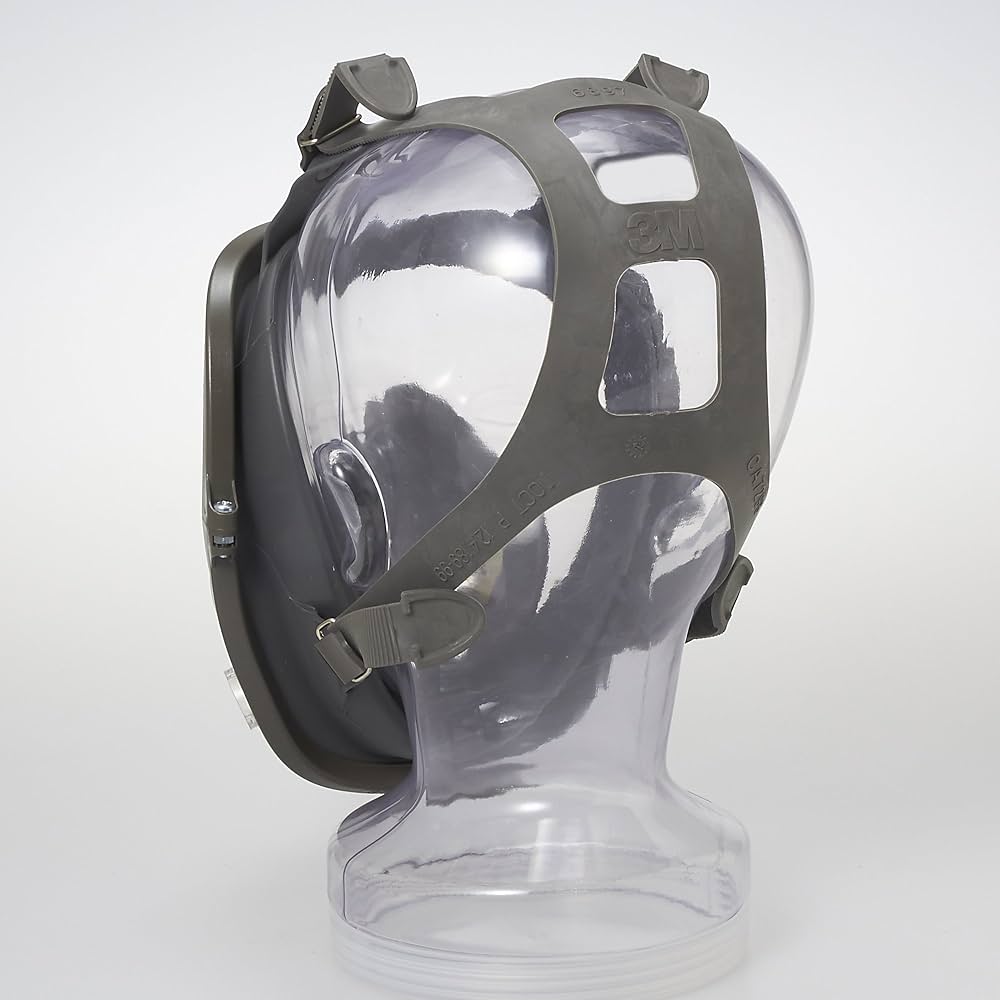 Amazon | 3M 防毒マスク 面体 6000F Mサイズ 6000F M | 産業用マスク
