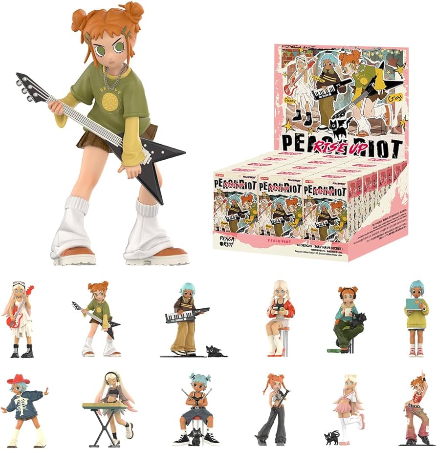 Amazon | POP MART Peach Riot Rise Up シリーズ 【アソートボックス