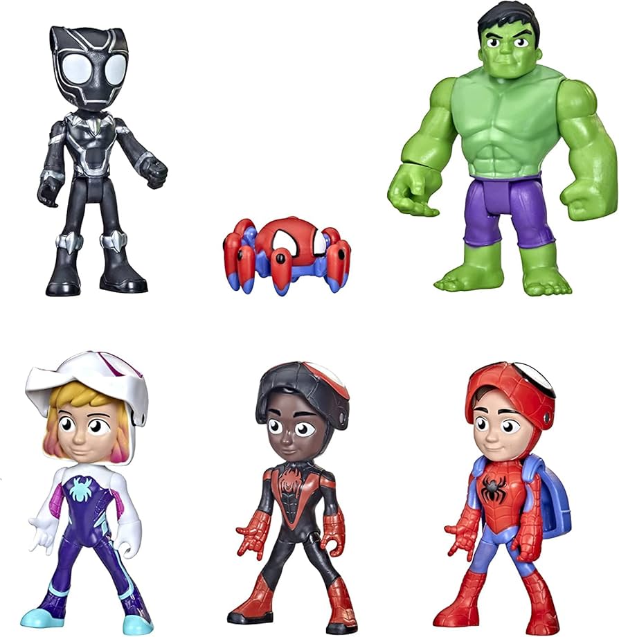 Amazon.com: Spidey and his Amazing Friends Marvel Hero Reveal