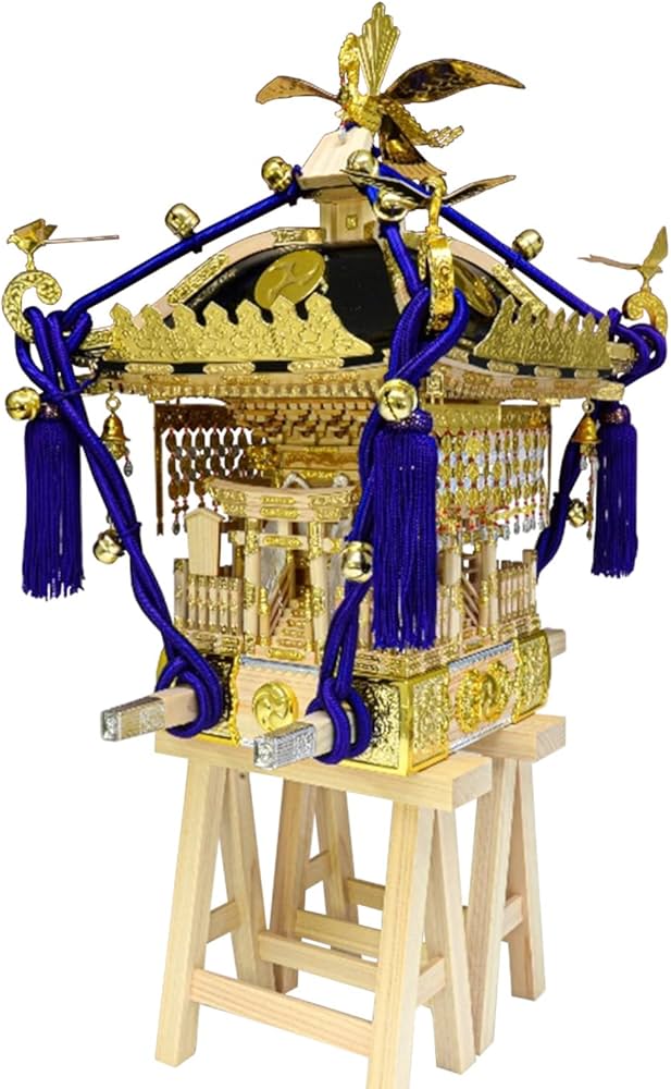 Amazon | ウッディジョー 1/5 江戸神輿 木製模型 | プラモデル 通販