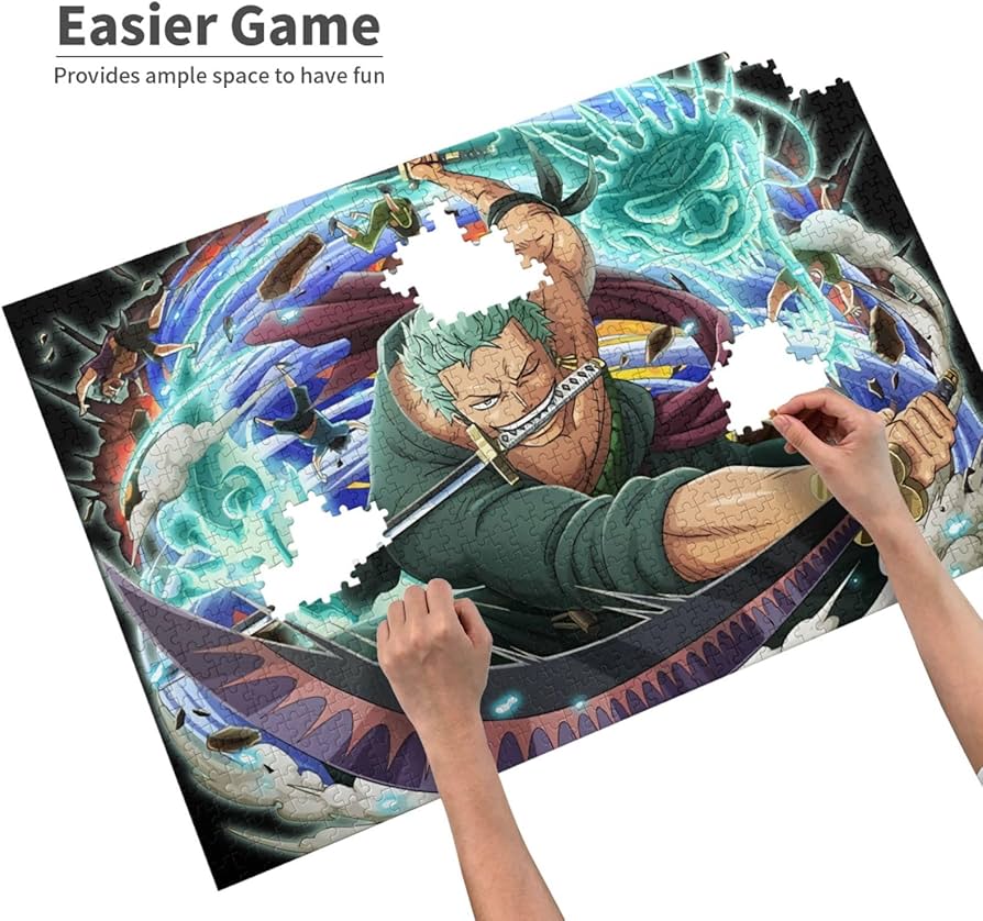 Amazon.co.jp: 1000ピース ジグソーパズル ワンピース One Piece ゾロ
