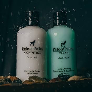Amazon.com : Pete & Pedro Clean Shampoo 8.5 oz & Peppermint