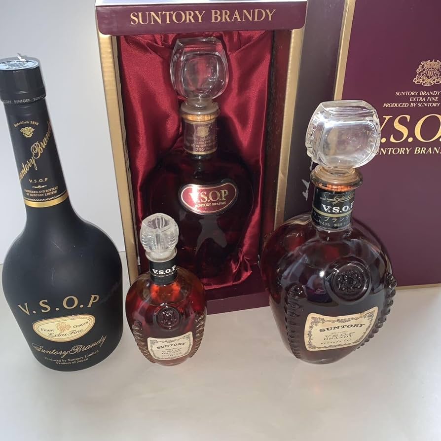 Amazon.co.jp: 古酒 未開栓 SUNTORY ブランデー 特級 VSOP セット