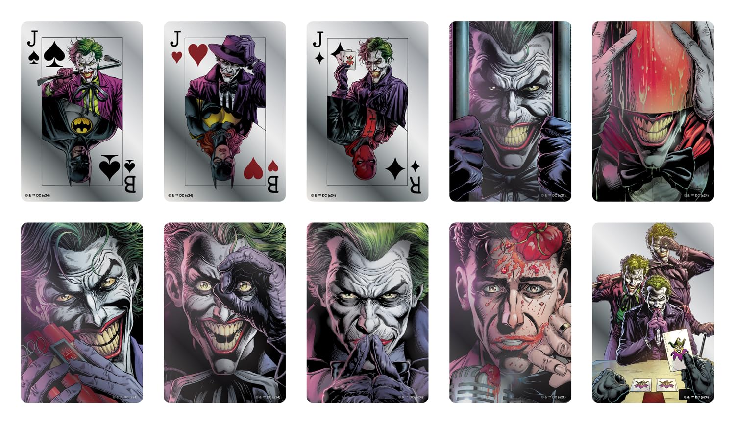 Amazon.co.jp: ジョーカー(コミック) メタリックミニカード