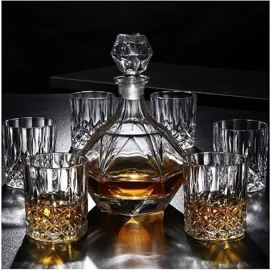 アールデコ期ビミニグラス スモークガラス製マーメイドデキャンタと