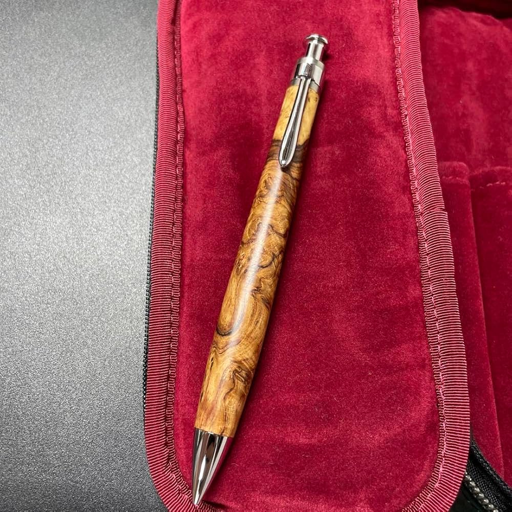Amazon.co.jp: 工房楔 特上花梨瘤ローズウッド シャープペンシル 超