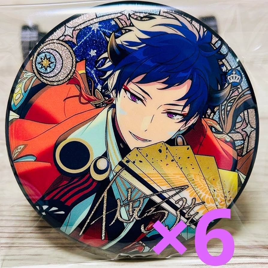 あんスタ イベコレ缶バッジ Extra 夢ノ咲卒業ライブ idol 伏見弓弦