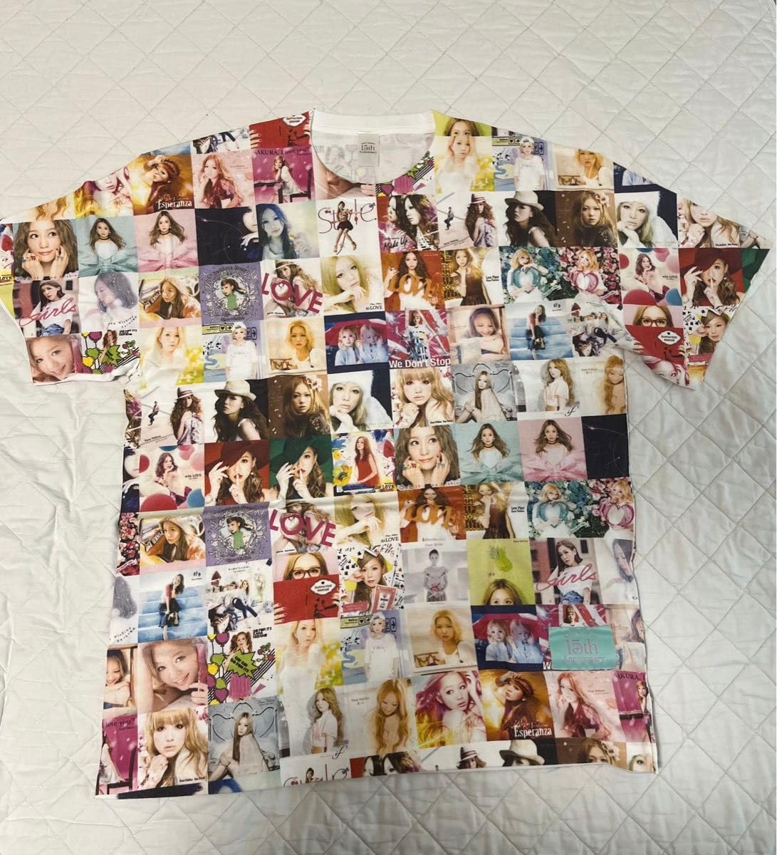 西野カナ 15th Anniversary CDジャケットコレクション Tシャツ