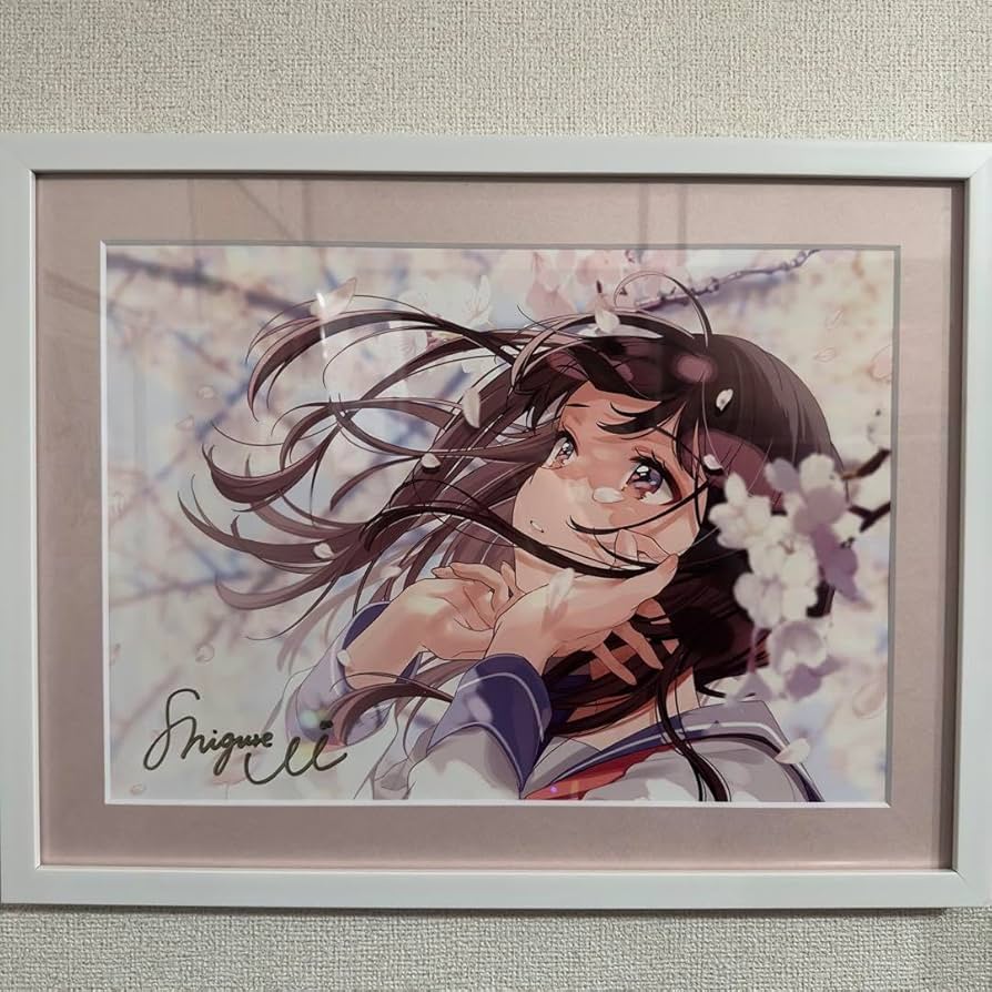 karory 直筆サイン入り メイドさん複製原画 やはを karory 直筆サイン