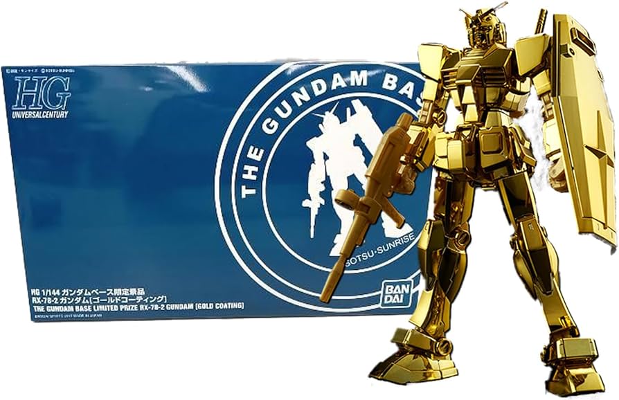 Amazon | HG ガンダムベース限定景品 RX-78-2 ガンダム [ゴールド