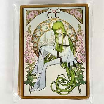 コードギアス c.c. プレイマット 墨絵 愛顧 シーツー 混沌の女神様