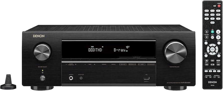 DENON AVR-X550BT AVサラウンドレシーバー デノン AVアンプ DENON AVR