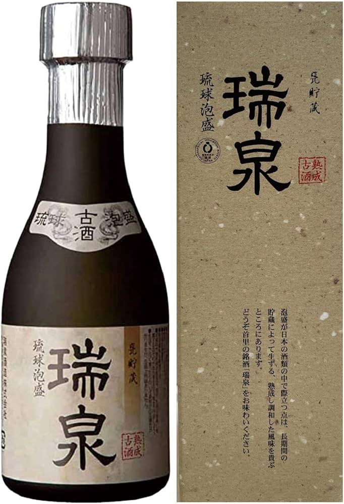 Amazon.co.jp: 瑞泉古酒 43度 180ml [ 焼酎 沖縄県 ] [ギフトBox入り