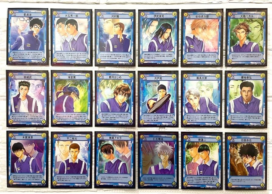 テニスの王子様キャラクターカード、トレーディングカード 【公式通販】