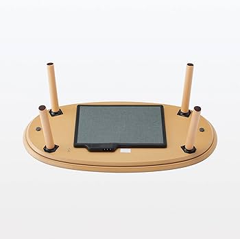 Amazon | 無印良品 楕円こたつ ナチュラル 小 110×62×35cm MJ-KDS2-N