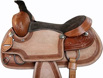Amazon.co.jp: ウェスタンローピングランチカウボーイサドル 15 16 17