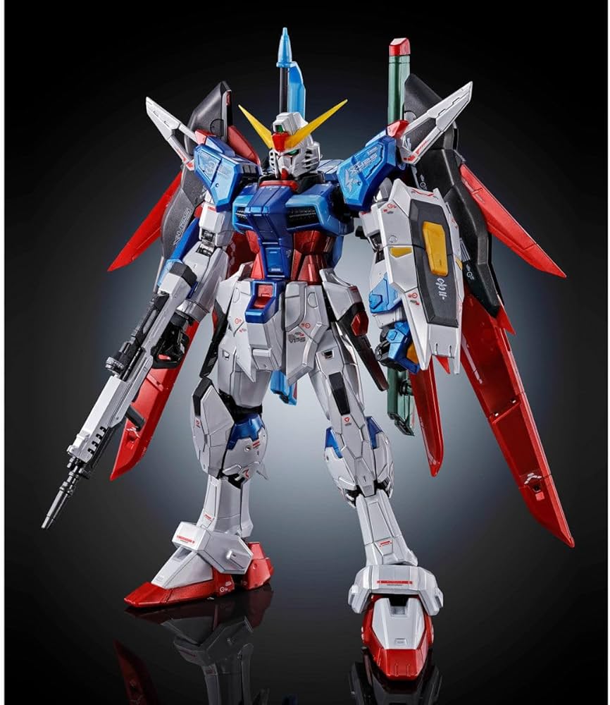 RG デスティニーガンダム(チタニウムフィニッシュ) 光の翼セット