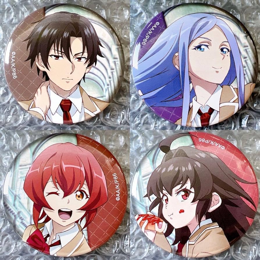 エイティシックス シン カラ鉄 缶バッジ 86 エイティシックス レーナ