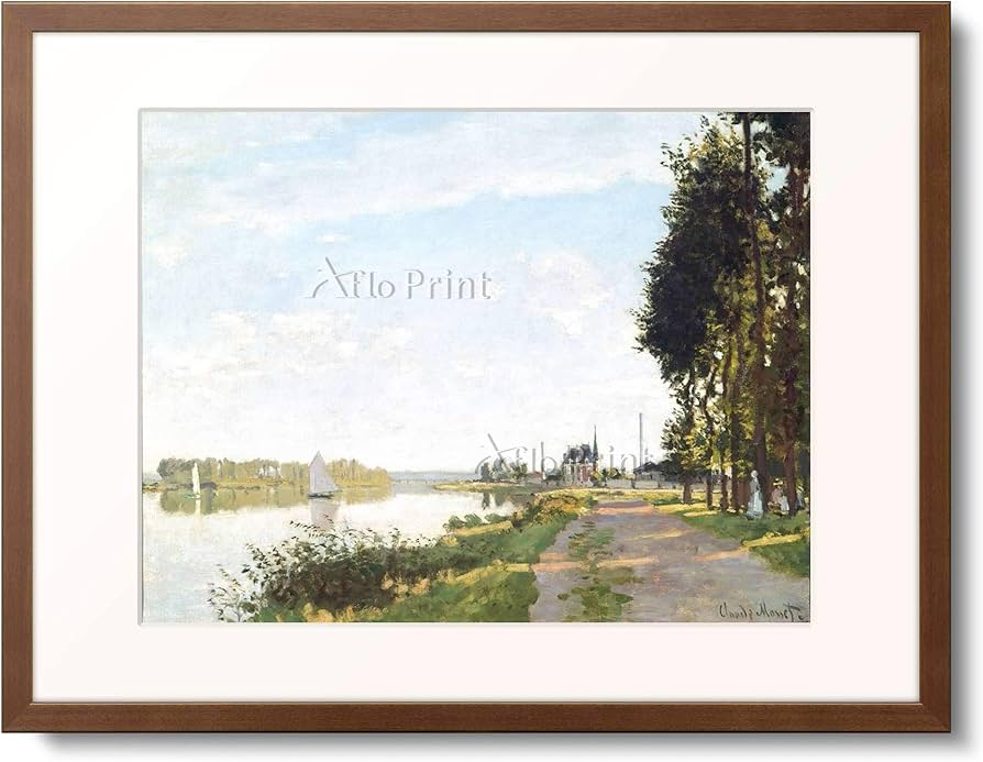 Amazon｜クロード・モネ Claude Monet 「アルジャントゥイユの散歩道