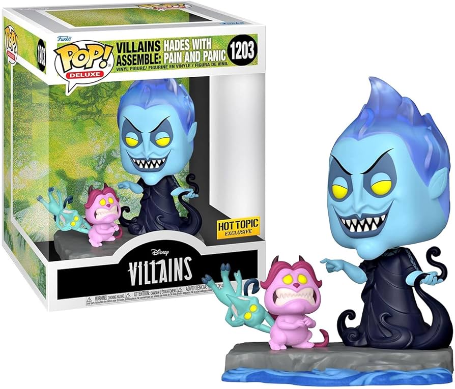 Amazon.com: Funko POP! Deluxe Disney Villains Assemble: Hades with