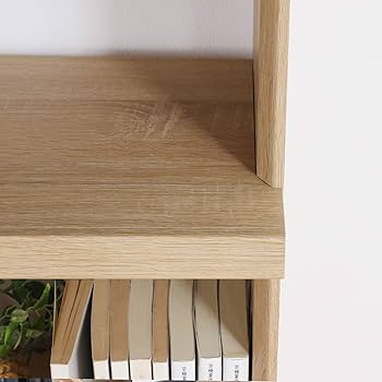 Amazon｜白井産業 厚い棚板が力強く存在感を放つ高さ2mのおしゃれな