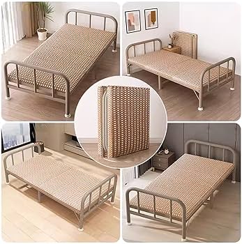 折りたたみベッド 185cm クリーム色 Amazon｜簡易折りたたみベッド