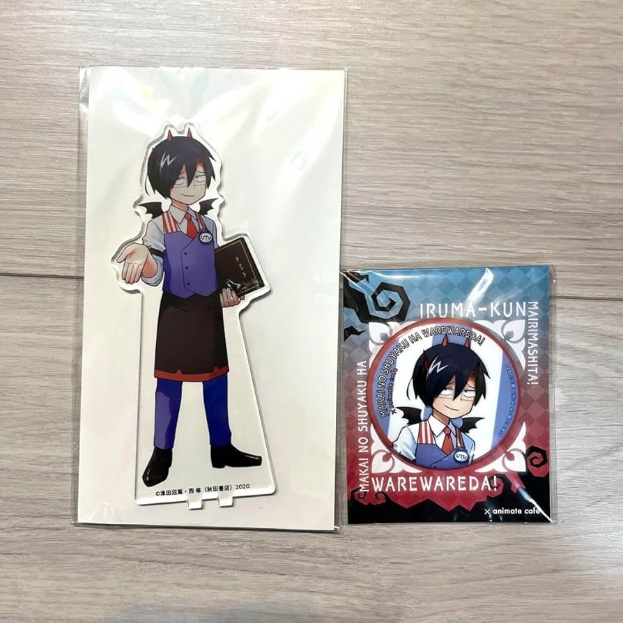 Amazon.co.jp: 魔主役 アニカフェ レイラーウツ 鬱先生 アクスタ 缶