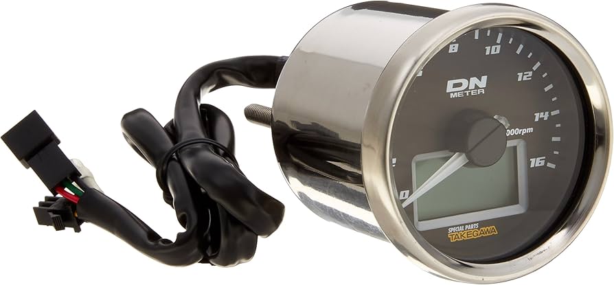 Amazon | スペシャルパーツ武川 (TAKEGAWA) ミディアム DNタコメーター