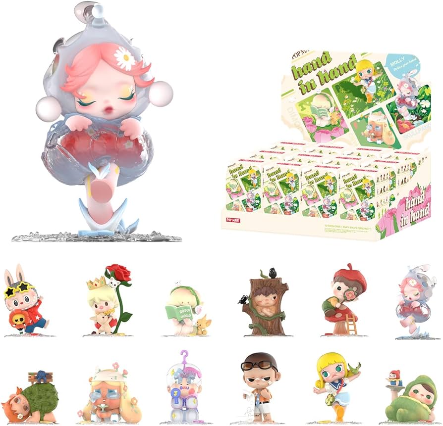 Amazon.co.jp: POP MART Hand in Hand シリーズ【3ピース】 ポップ
