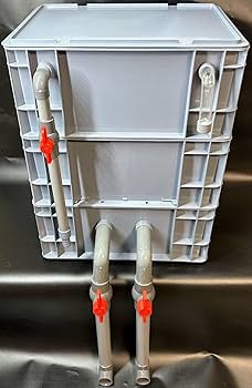 Amazon | 三段式万能濾過装置 外部式ろ過槽 コンパクト濾過装置