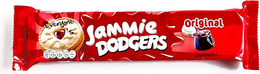 Amazon.com: Jammie Dodgers Biscuits 4.9 oz each (1 Item Per Order