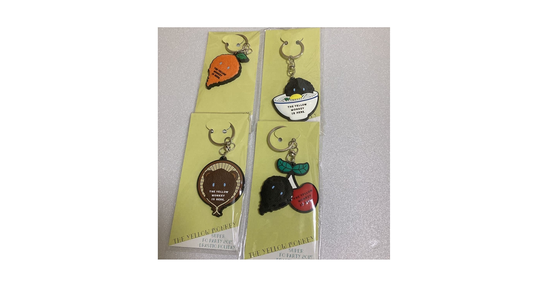 イエローモンキーキーホルダー Amazon.co.jp: THE YELLOW MONKEY 4個