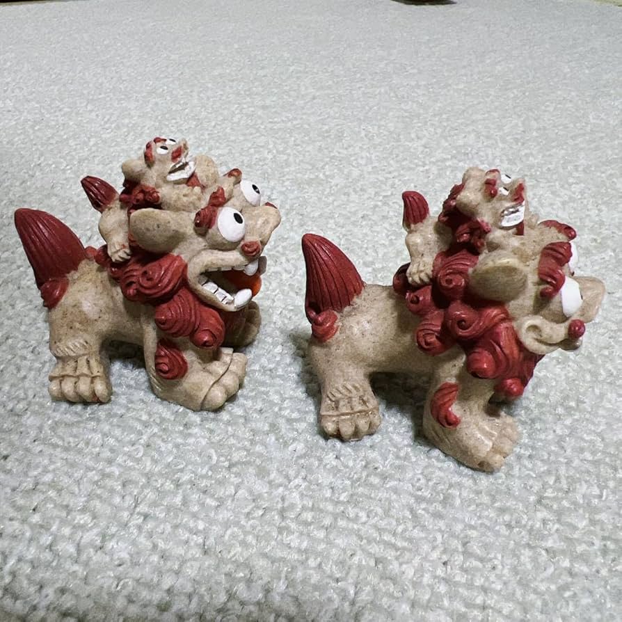 美品 置物、魔除け 沖縄 シーサー ペア 【公式通販】