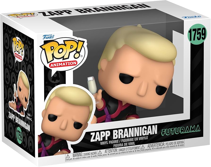 Amazon.com: Funko POP TV: Futurama - Zapp Brannigan - Collectable