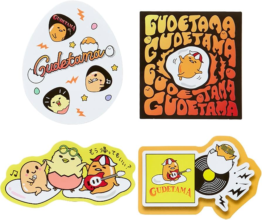 Amazon | サンリオ(SANRIO) ステッカーセット(フェスデザイン) ぐで