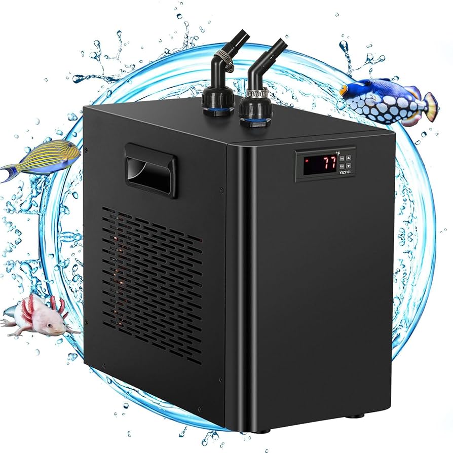 Poafamx 水槽クーラー 60L冷却だけ ペルチェ式 15-30℃調整可