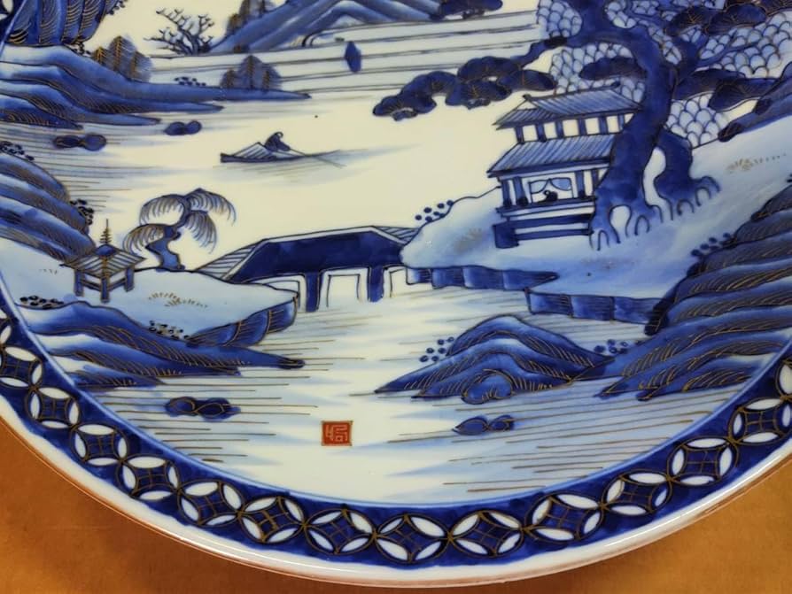 有田焼 ヤマトク窯 色絵大皿 40cm 【公式通販】