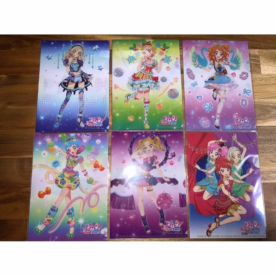 アイカツ 5th ライブ Blu-ray ブルーレイ クリアファイル アイカツ 5th