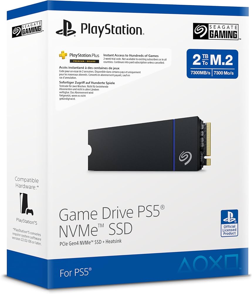 Amazon.co.jp: Seagate Game Drive M.2 SSD 2TB PS5対応限定デザイン