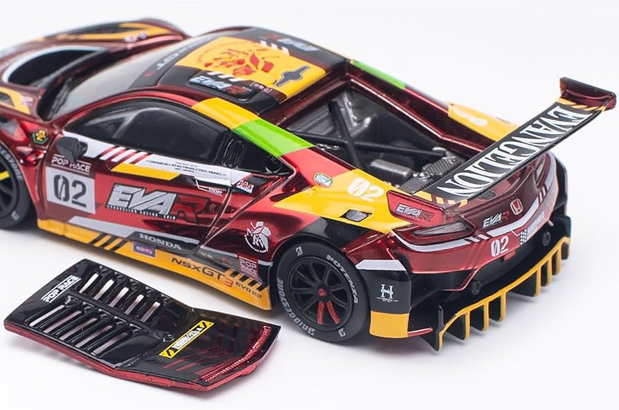 ☆商談中☆ 602 プルバックミニカー ホンダNSXテストカー (ケース無し