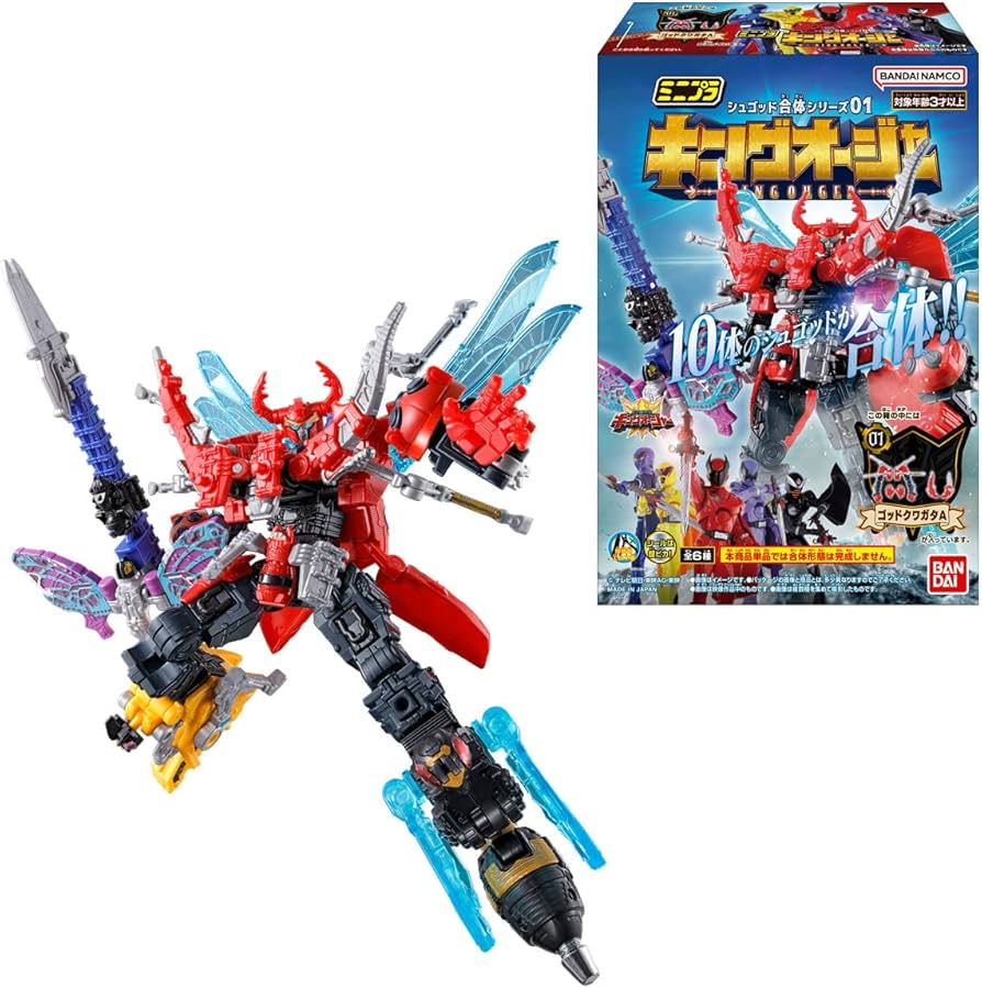 Amazon | バンダイ(BANDAI) ミニプラ シュゴッド合体シリーズ01 キング