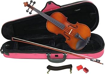 Amazon.co.jp: カルロジョルダーノ バイオリンセット VS-1C 3/4 ピンク