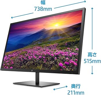 Amazon.co.jp: HP モニター 32インチ ディスプレイ QHD 解像度
