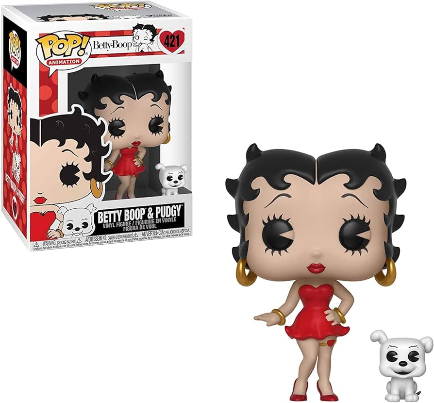 Amazon.com: Funko Pop & Buddy: Betty Boop - Betty with Pudgy