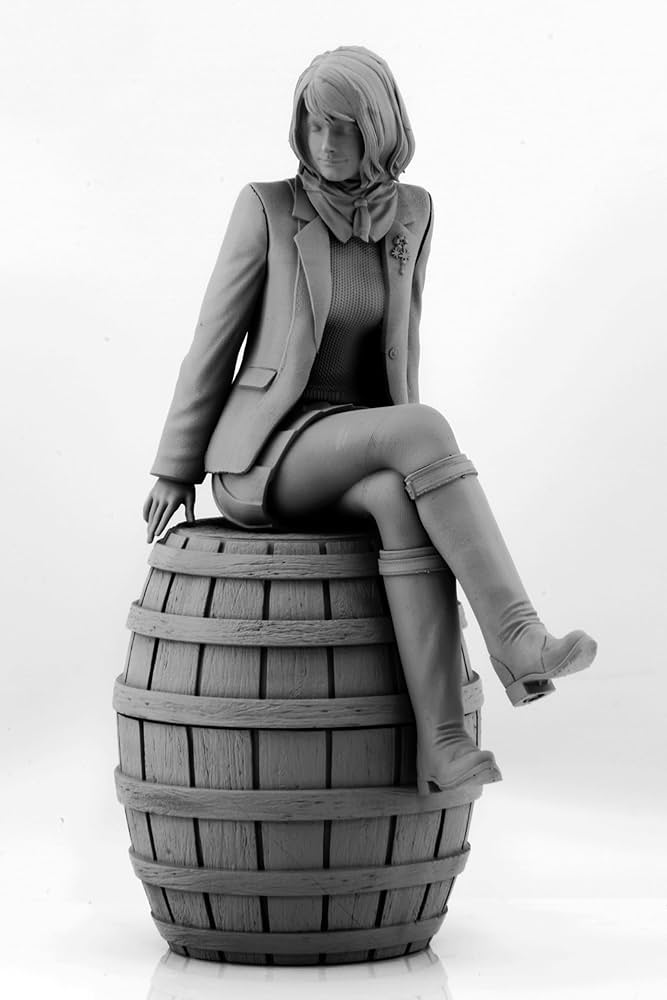 ガレージキット フィギュア 塗装済 バイオハザード4 アシュリー 20cm