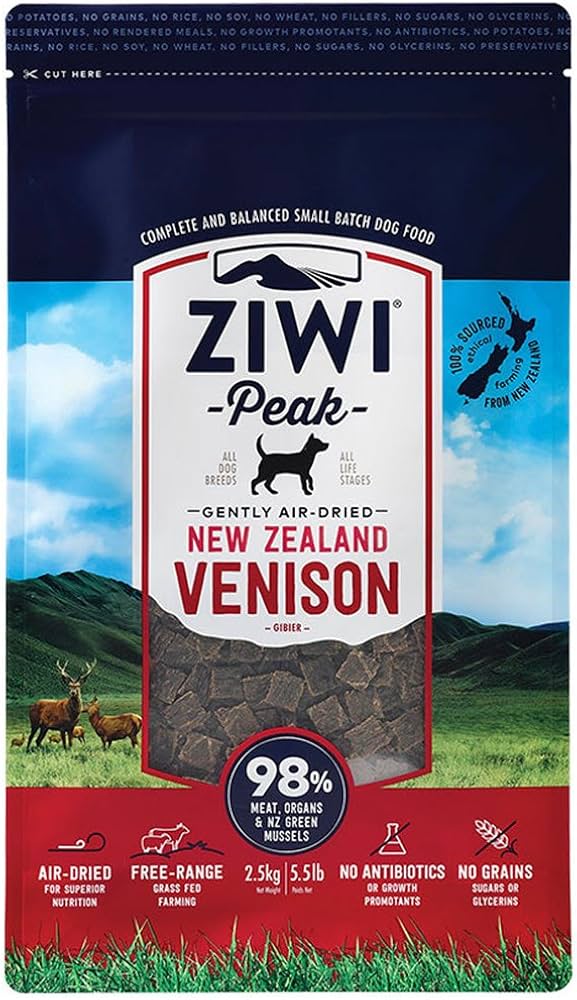 ZIWI ジウィピーク エアドライフード オリジナル ベニソン 454g(犬